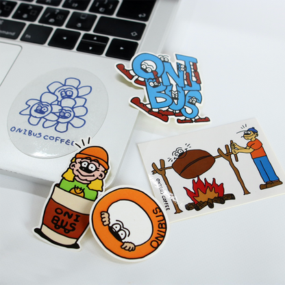ONIBUSオリジナル ステッカー (5枚入り)