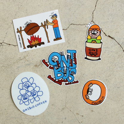 ONIBUSオリジナル ステッカー (5枚入り)