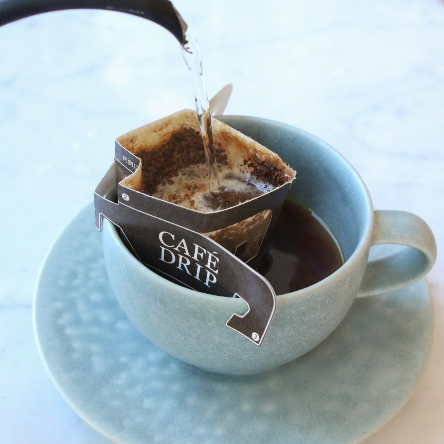 コーヒーギフト [カップ・ソーサー&ドリップバッグセット]